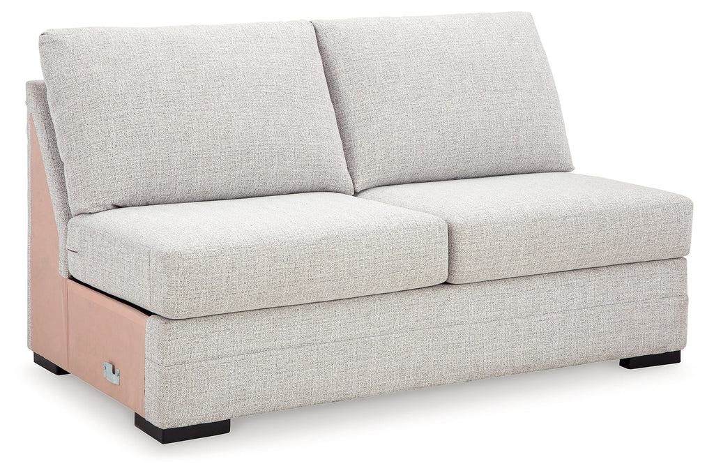 Koralynn Stone 3-Piece LAF Chaise Sectional