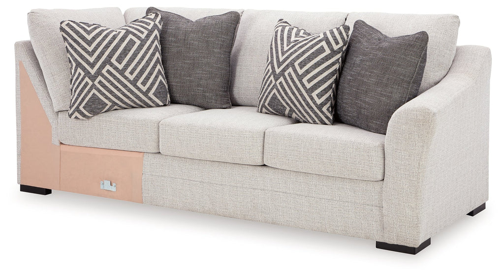 Koralynn Stone 3-Piece LAF Chaise Sectional