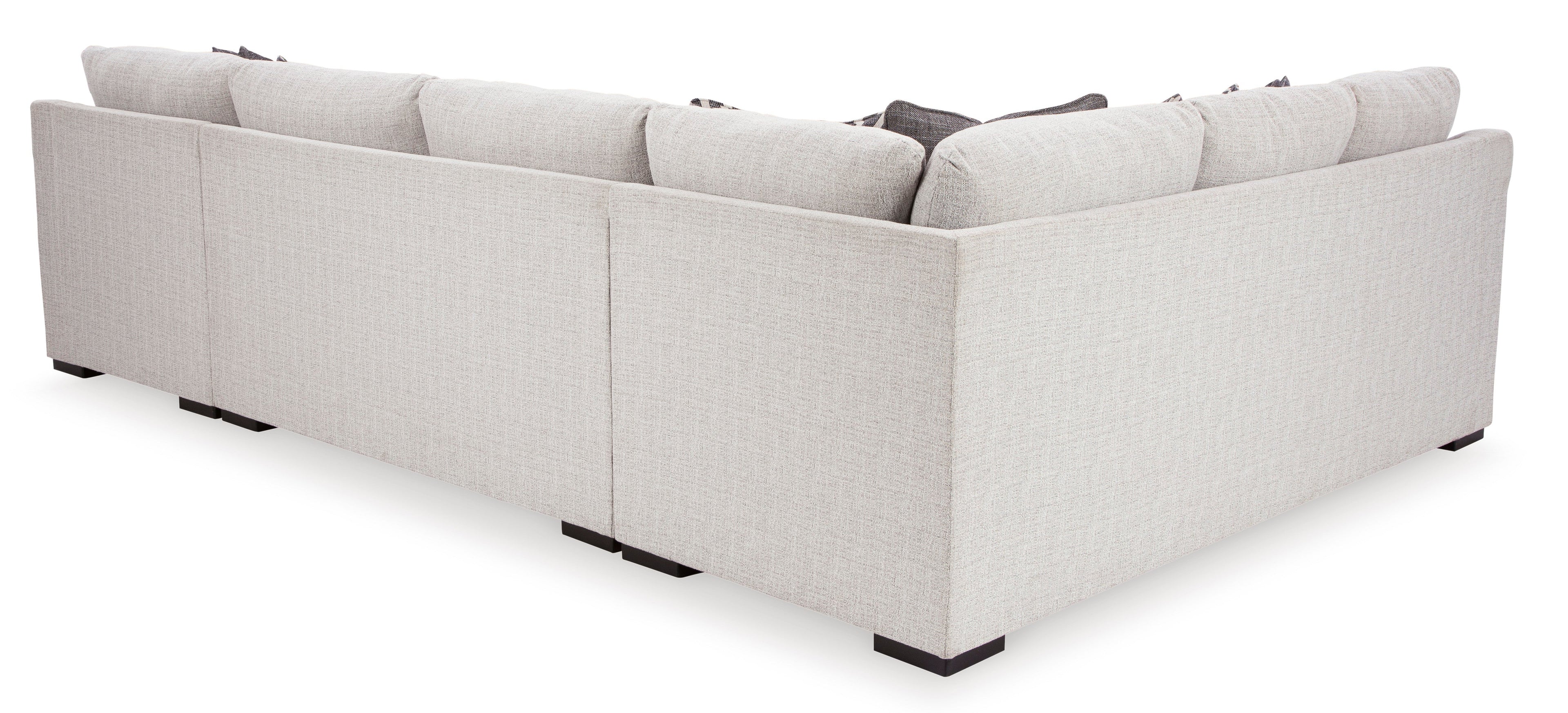 Koralynn Stone 3-Piece RAF Chaise Sectional