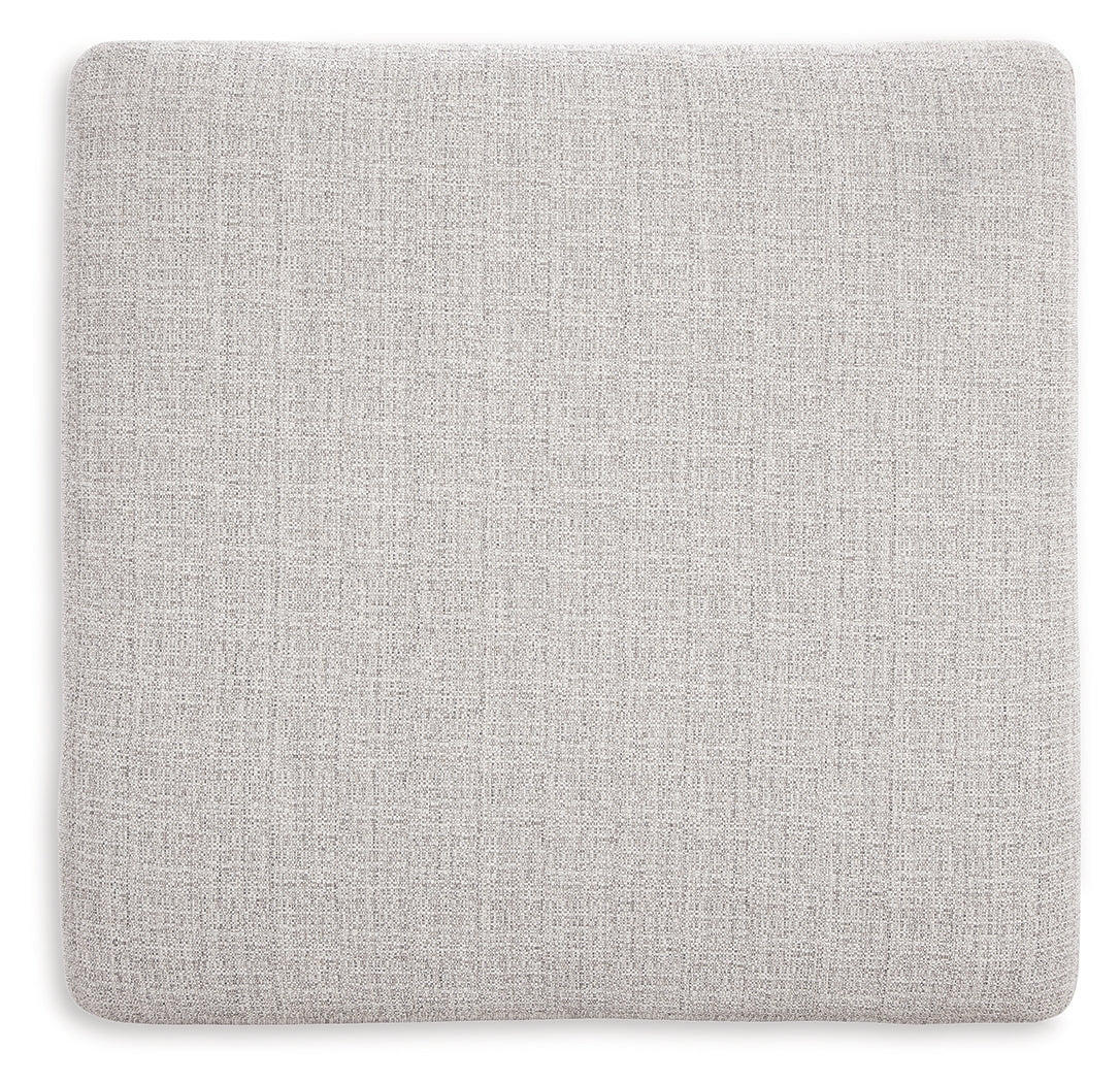 Koralynn Stone 3-Piece Sectional and Oversized Accent Ottoman