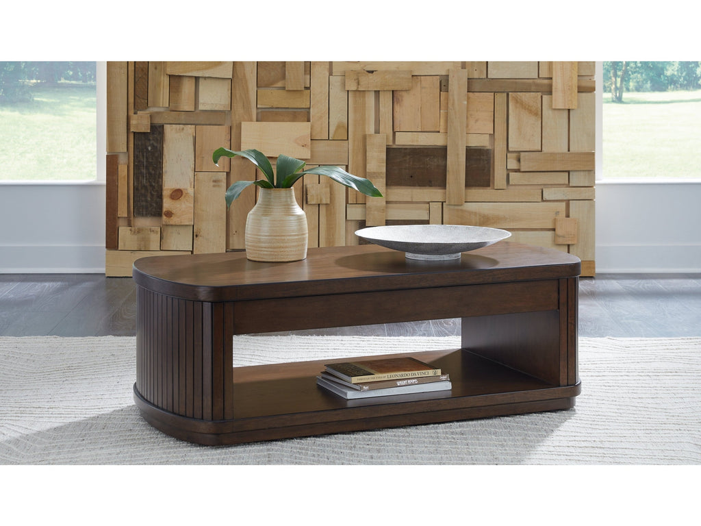 Korestone Brown Lift-Top Coffee Table