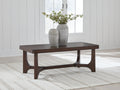 Korestone Dark Brown Rectangular Cocktail Table