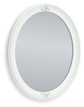 Kozlani White Bedroom Mirror