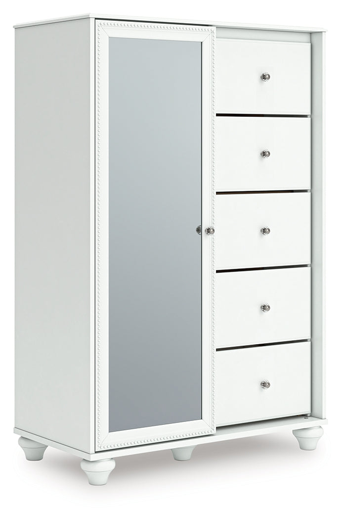 Kozlani White Dressing Chest