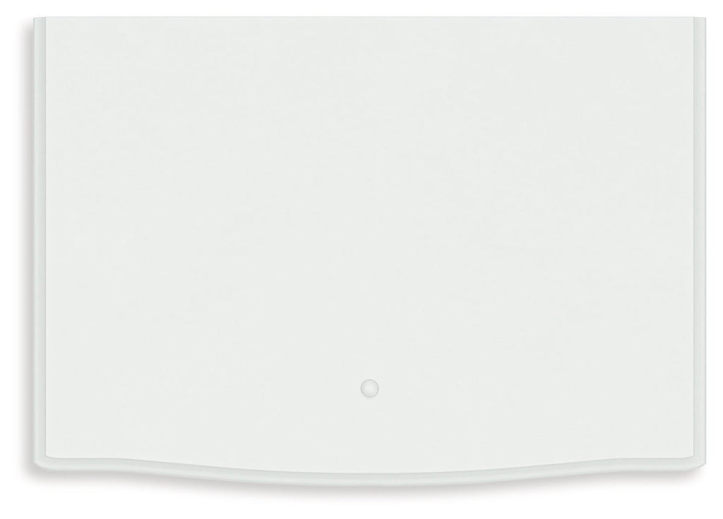 Kozlani White One Drawer Night Stand