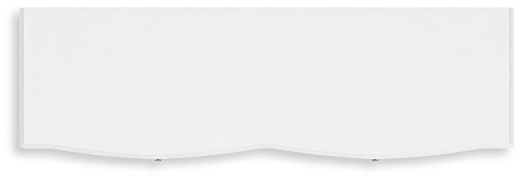 Kozlani White Six Drawer Dresser