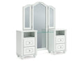 Kozlani White Vanity with Mirror