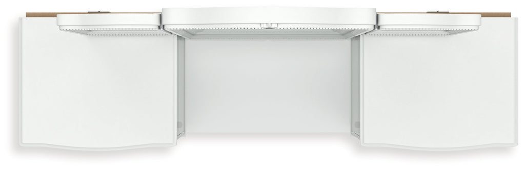Kozlani White Vanity with Mirror