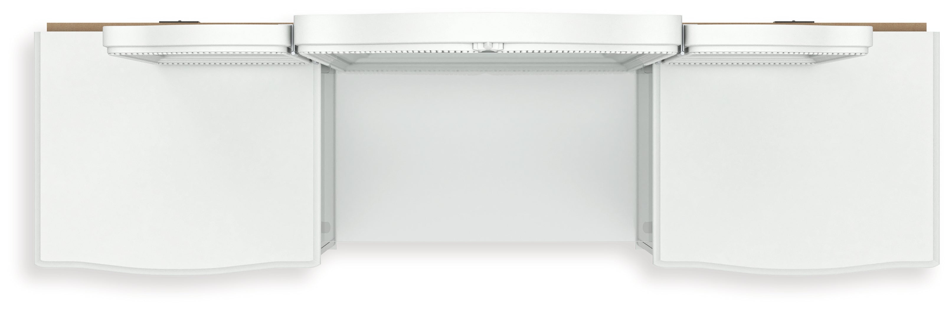 Kozlani White Vanity with Mirror