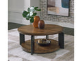 Kraeburn Brown/Black Coffee Table