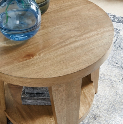 Kristiland Brown End Table