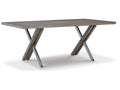 Krystanza Weathered Gray Dining Table