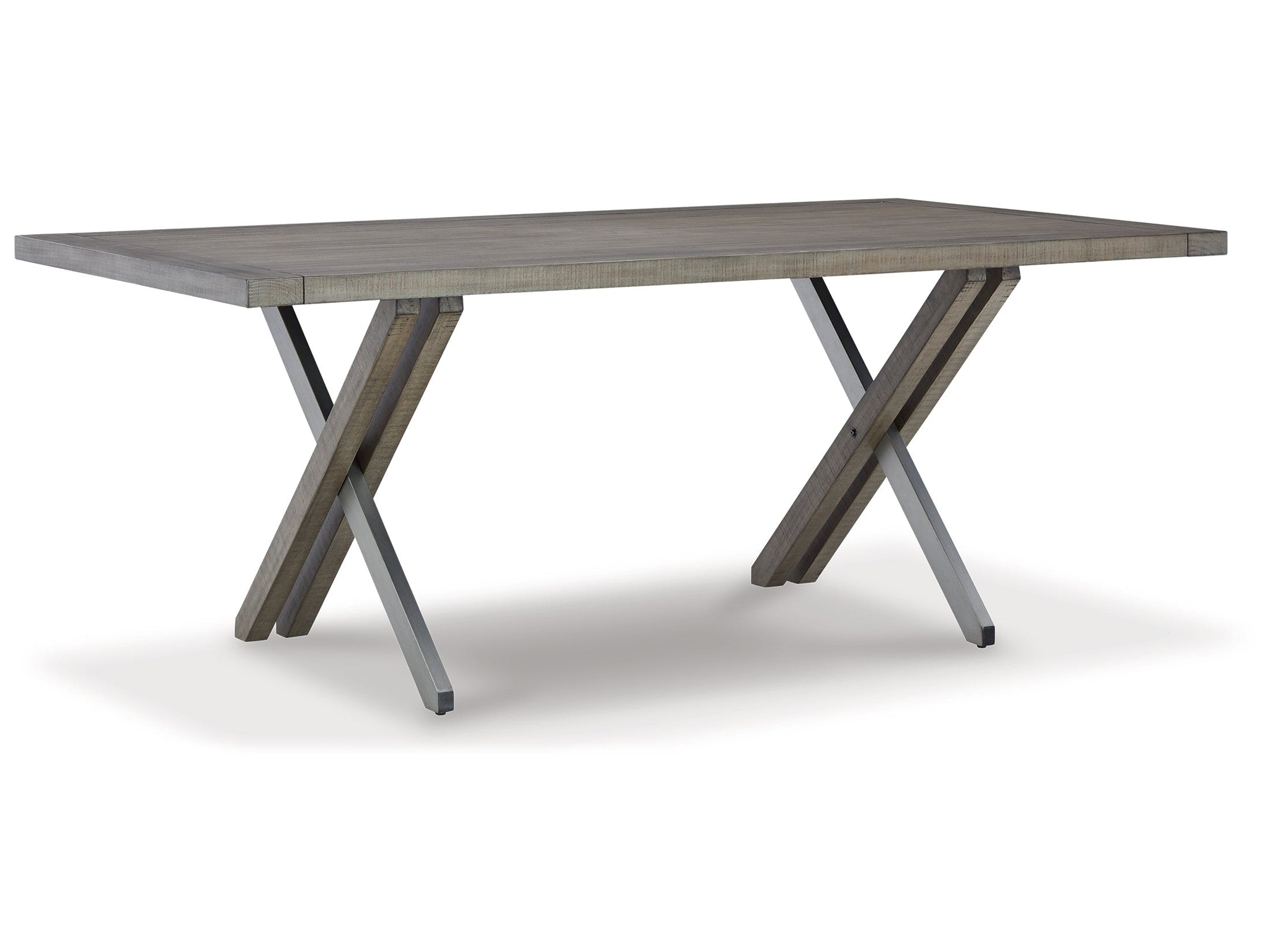 Krystanza Weathered Gray Dining Table