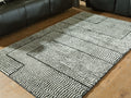 Kurtmen Black/Ivory Medium Rug