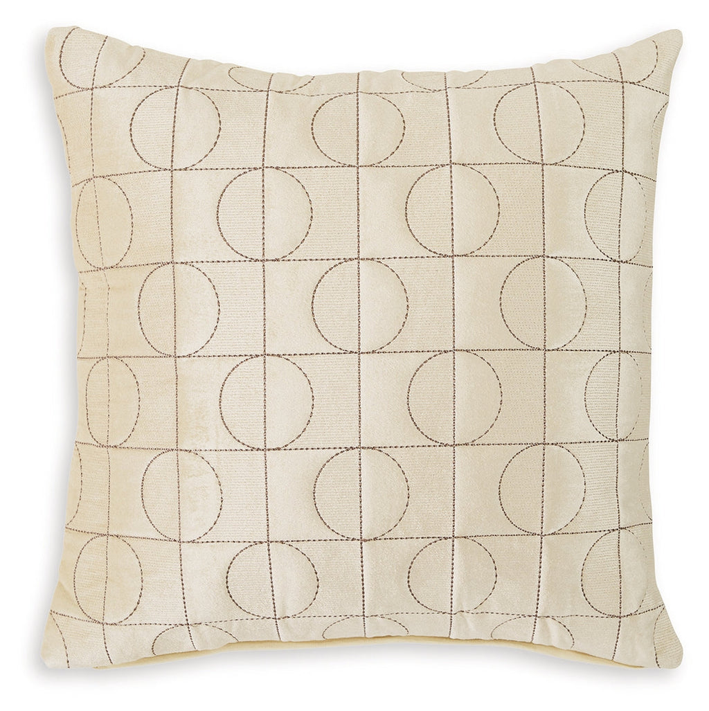 Kydner Beige/Brown Pillow (Set of 4)