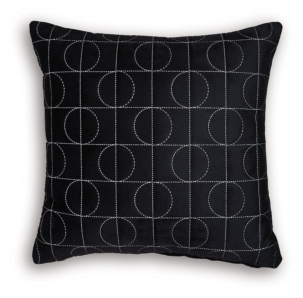 Kydner Black/Silver Pillow (4/CS)