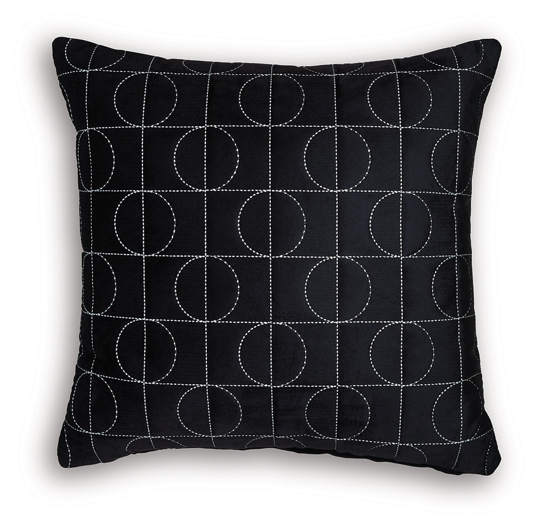 Kydner Black/Silver Pillow (4/CS)