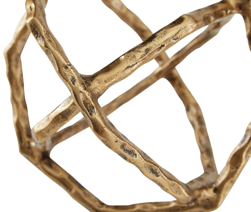 Laddington Antique Brass Sculpture
