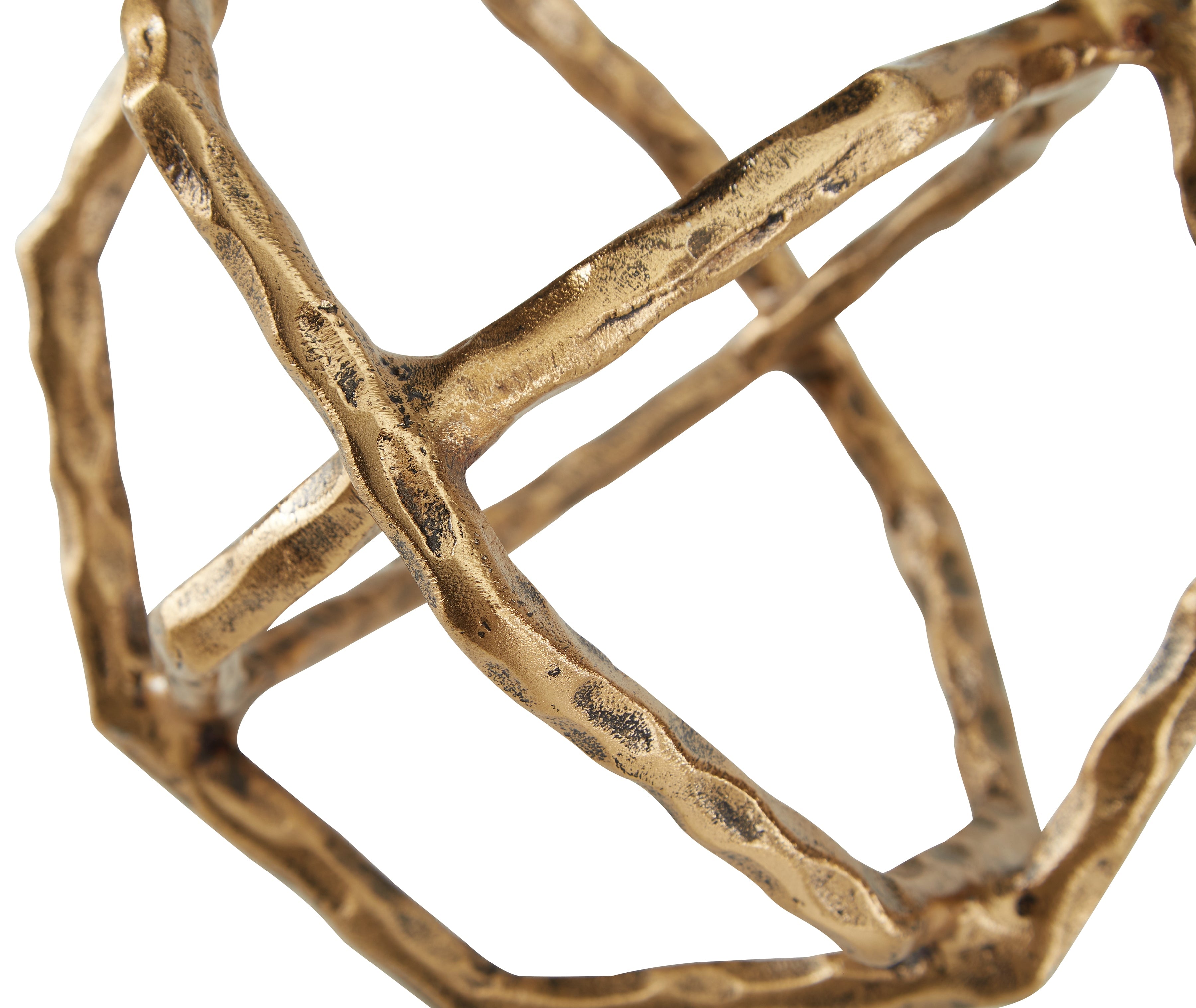 Laddington Antique Brass Sculpture