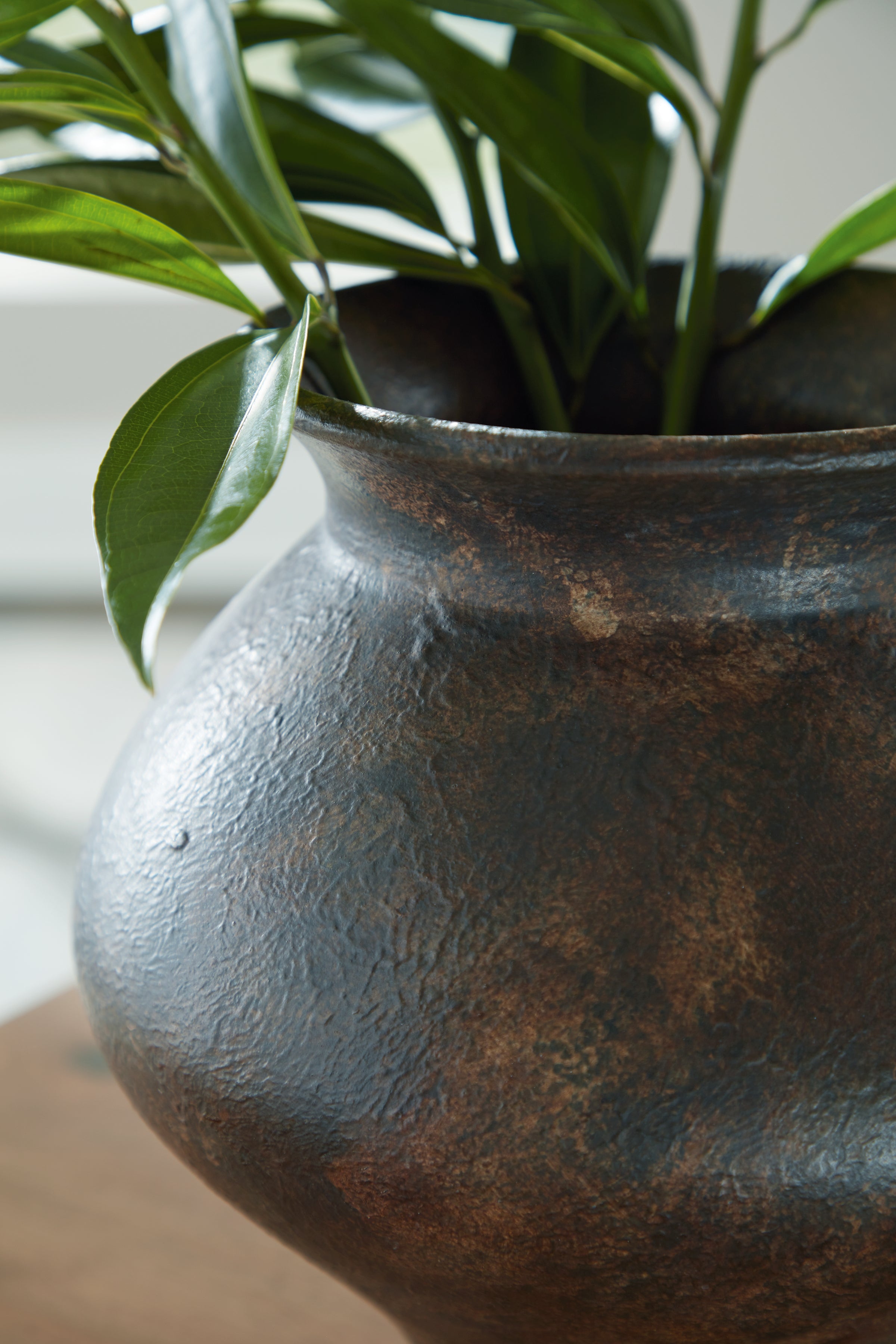 Laddlow Antique Brown Vase