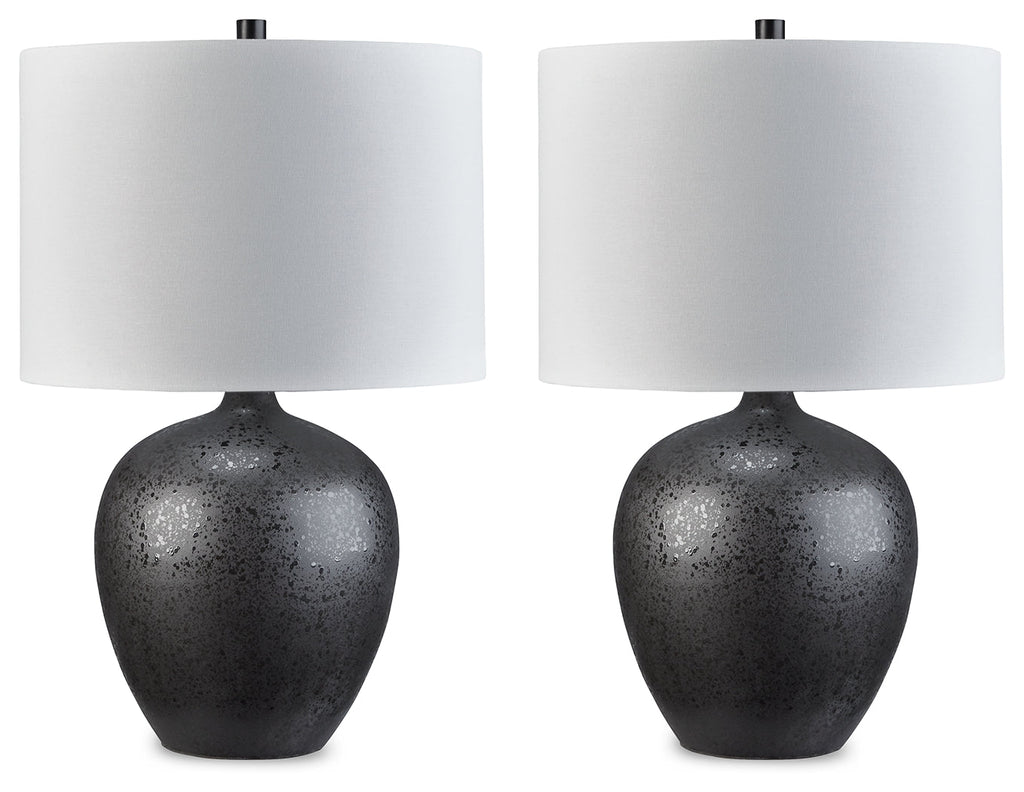 Ladstow Black Table Lamp (Set of 2)