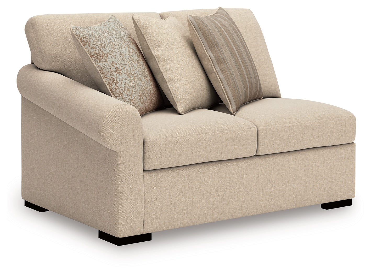 LadyMae Twill 3-Piece Sectional