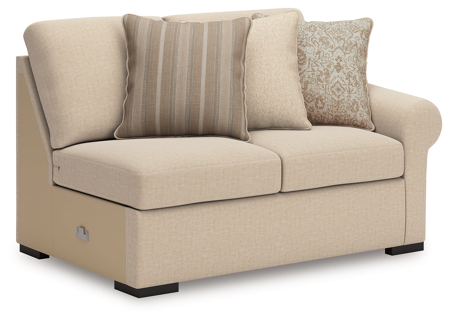 LadyMae Twill 3-Piece Sectional