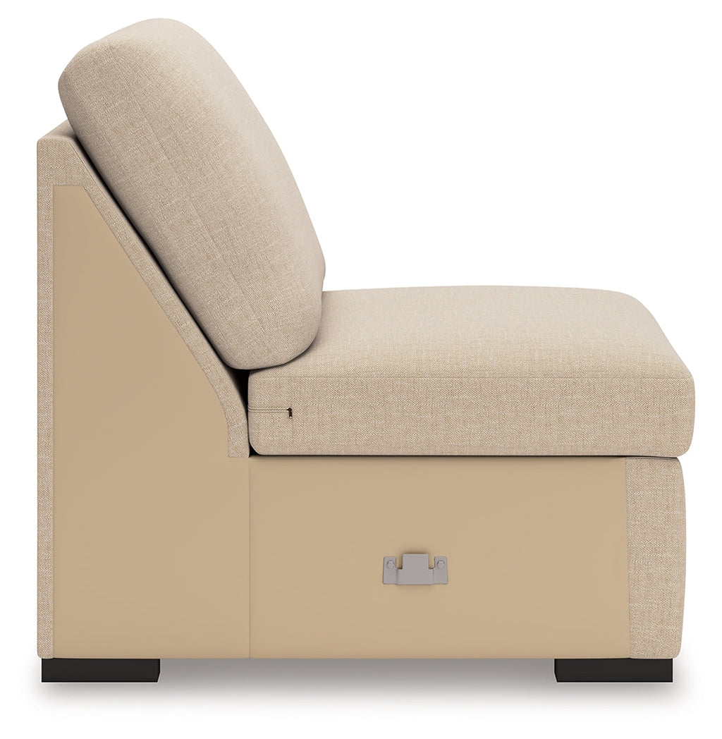 LadyMae Twill 4-Piece Sectional