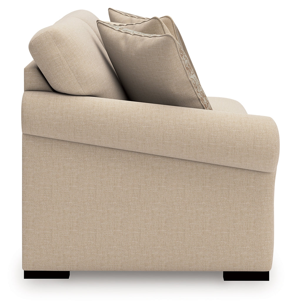 LadyMae Twill 4-Piece Sectional