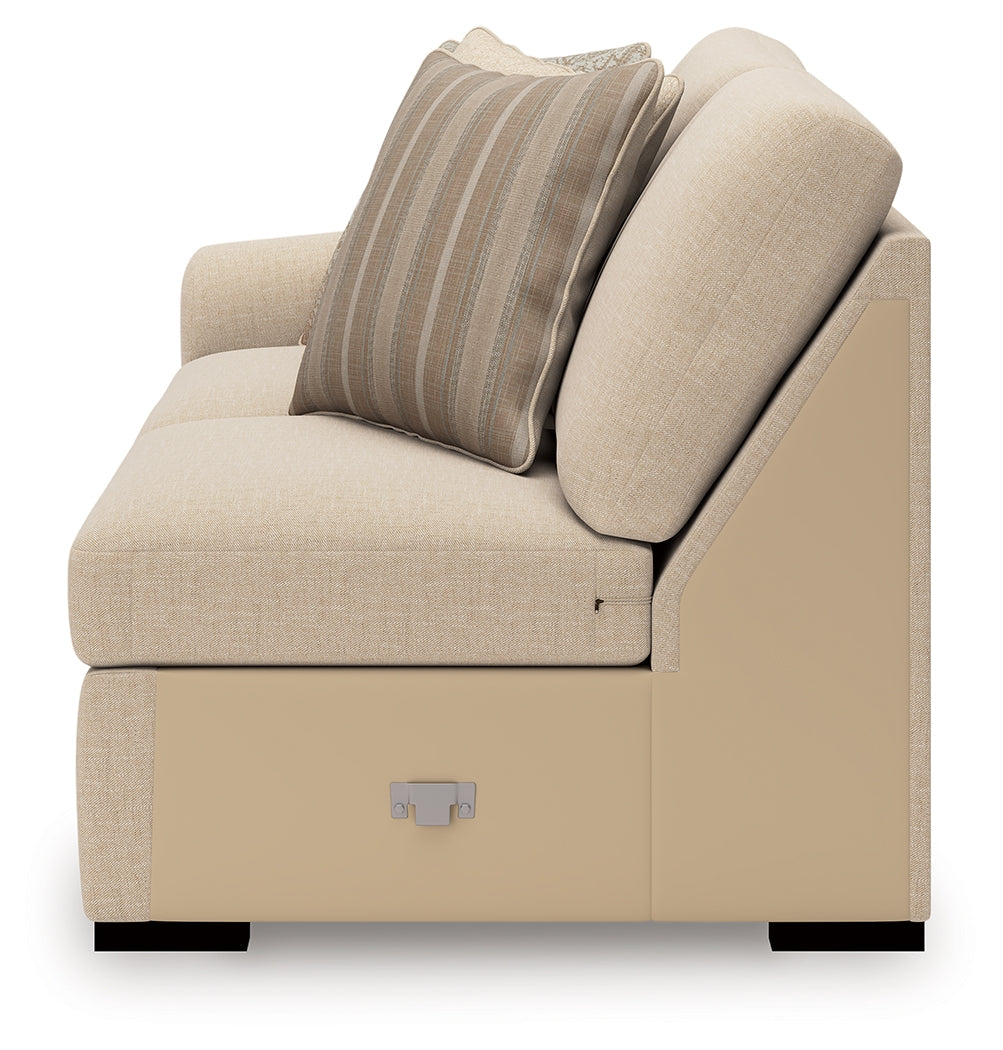 LadyMae Twill 4-Piece Sectional