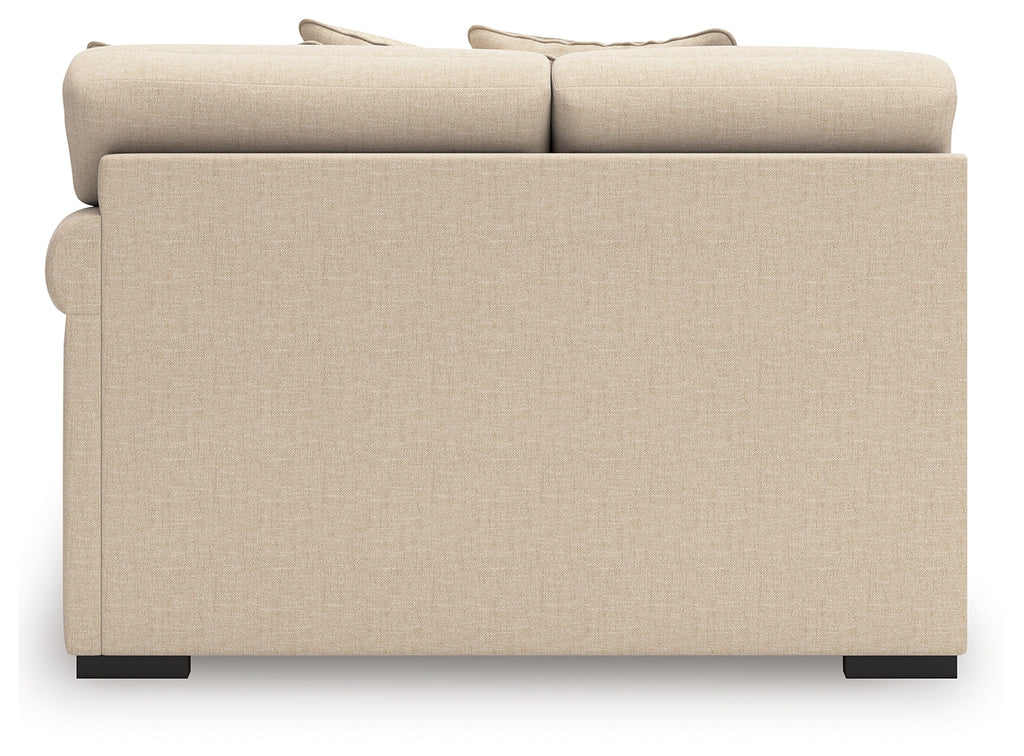 LadyMae Twill 4-Piece Sectional