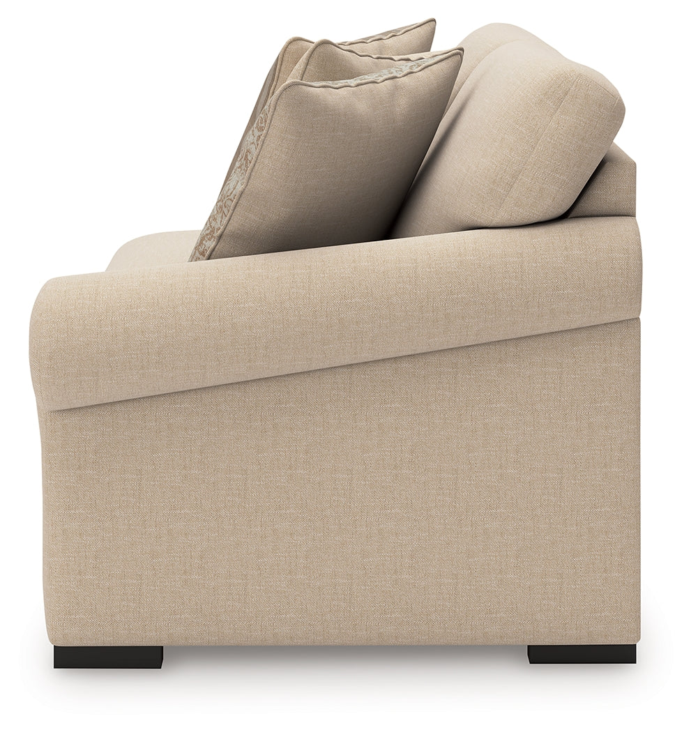 LadyMae Twill 4-Piece Sectional