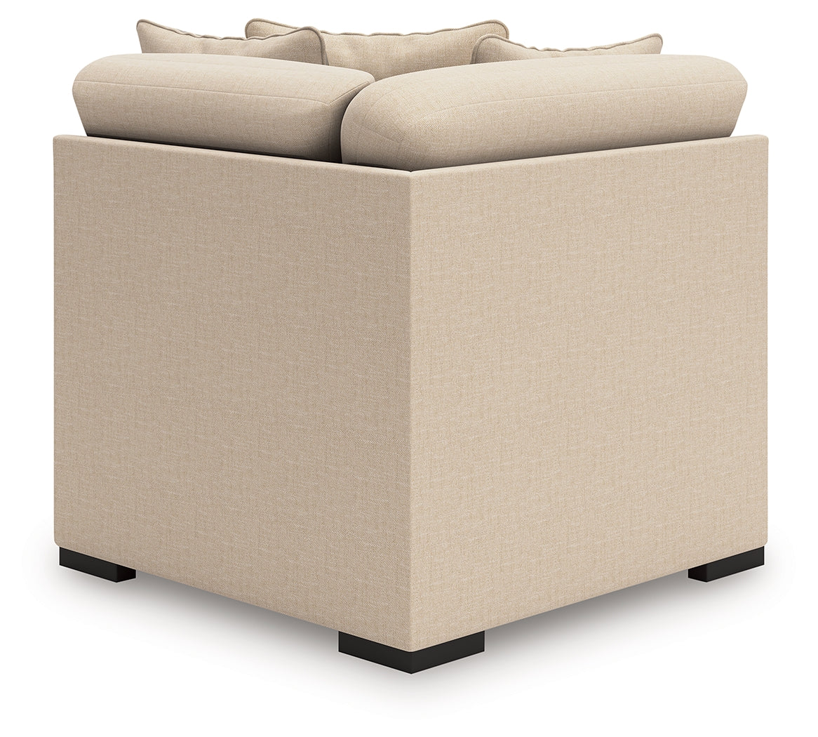 LadyMae Twill 4-Piece Sectional