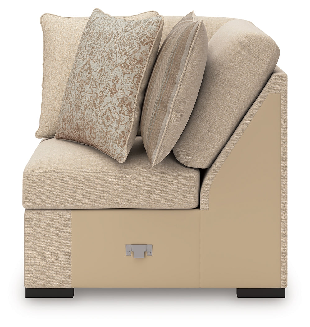 LadyMae Twill 4-Piece Sectional