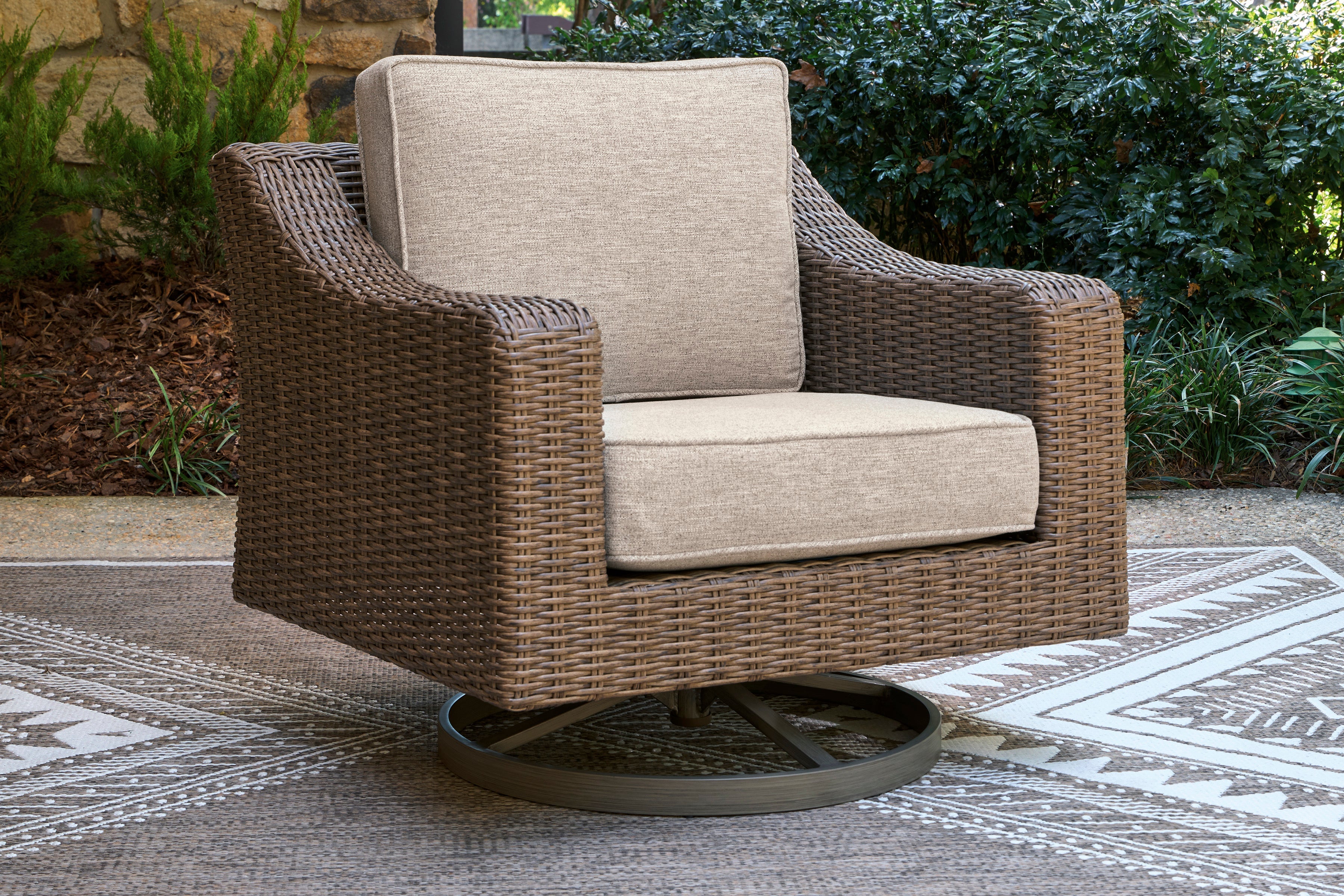 Laguna Heights 4 Pc Outdoor Seating Set, Beige