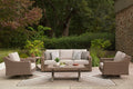 Laguna Heights 3 Pc Outdoor Seating Set, Beige