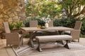 Laguna Heights Beige 6-Piece Outdoor Dining Set