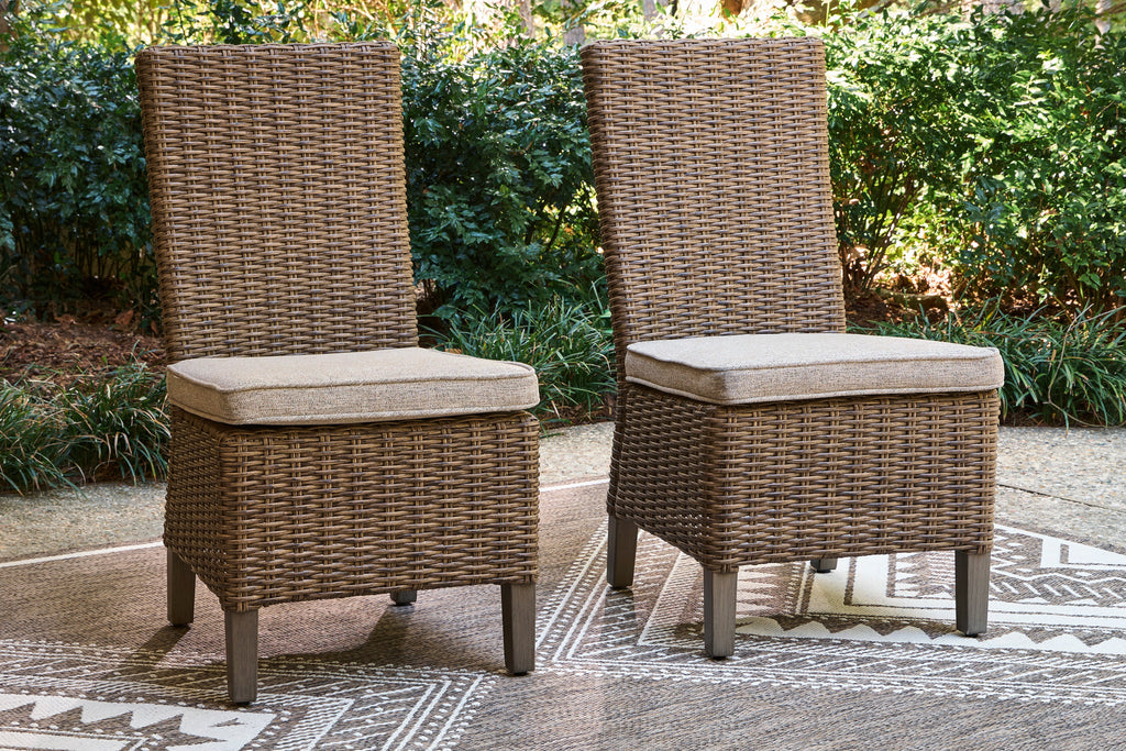 Laguna Heights Beige 7-Piece Outdoor Dining Set