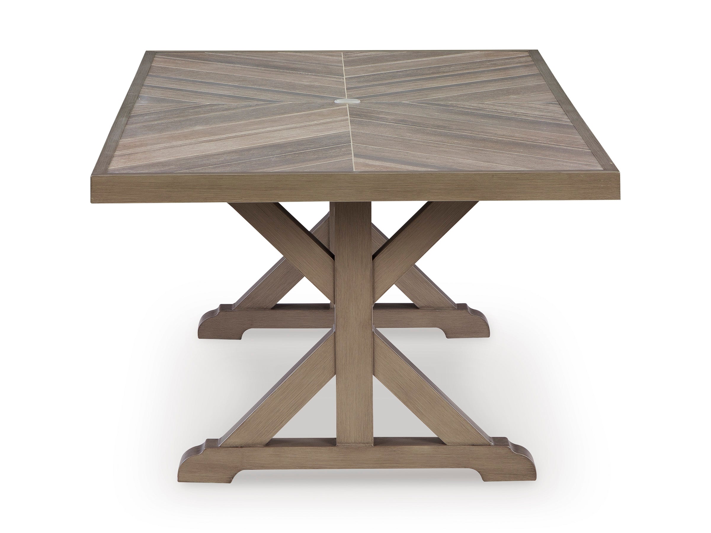 Laguna Heights Beige 7-Piece Outdoor Dining Set