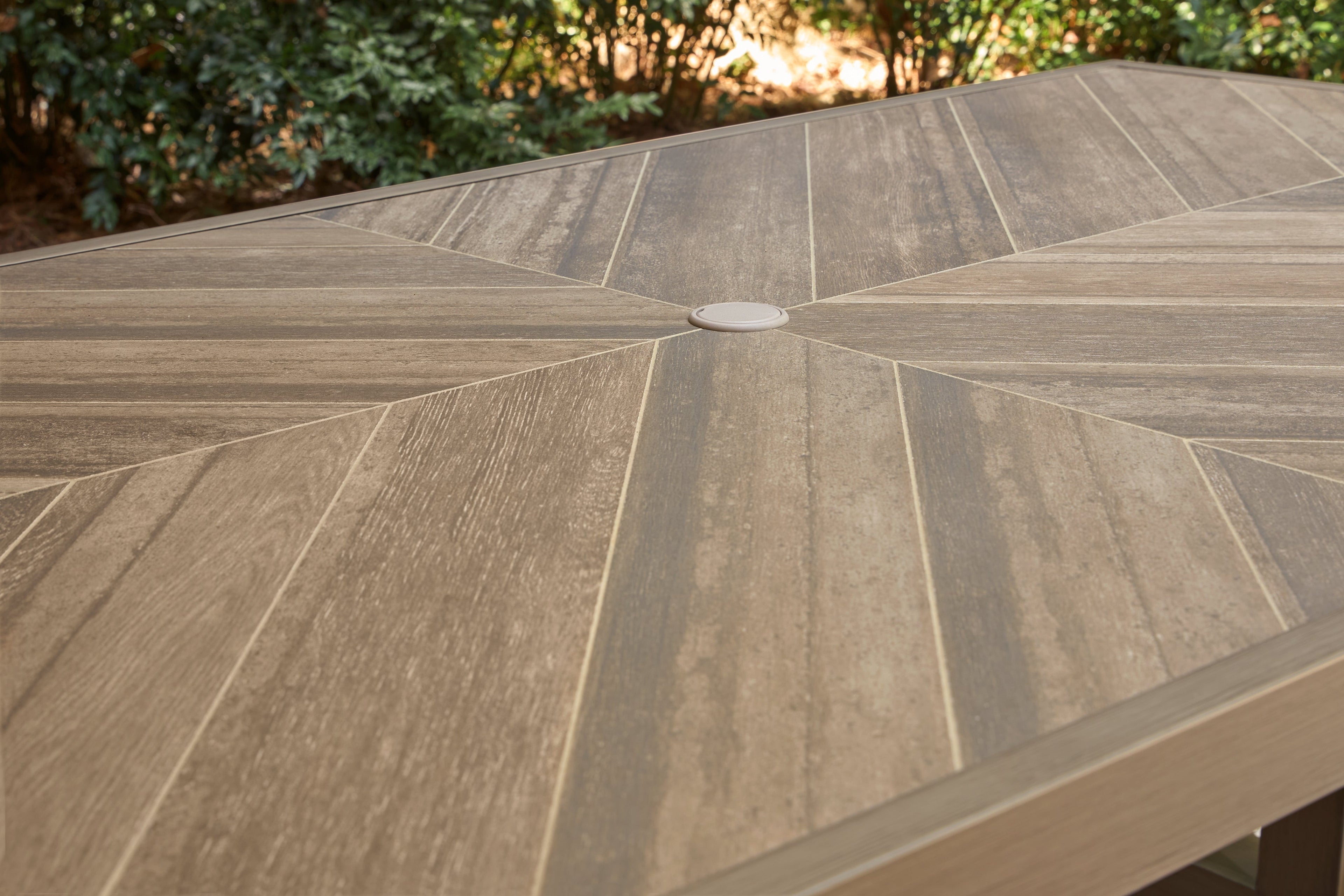 Laguna Heights Beige Outdoor Dining Table