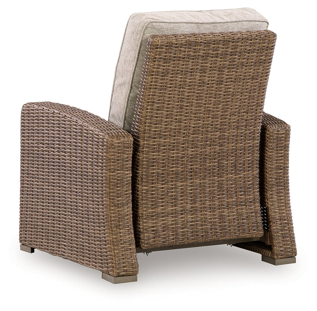 Laguna Heights Beige Outdoor Recliner