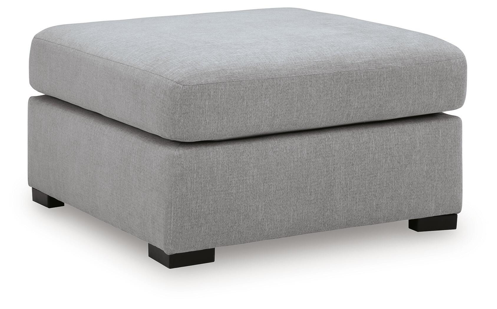 Lakepoint Nickel Oversized Accent Ottoman