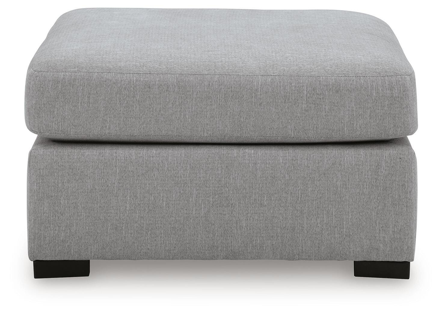 Lakepoint Nickel Oversized Accent Ottoman