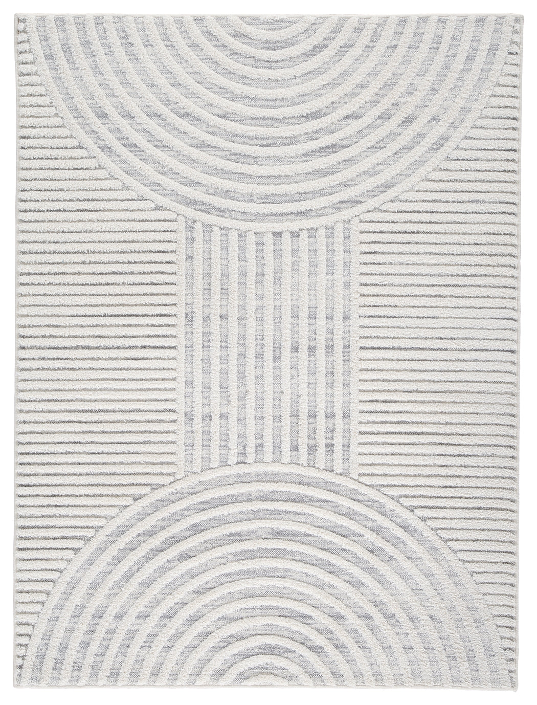Lambworth Gray/Cream Large Rug