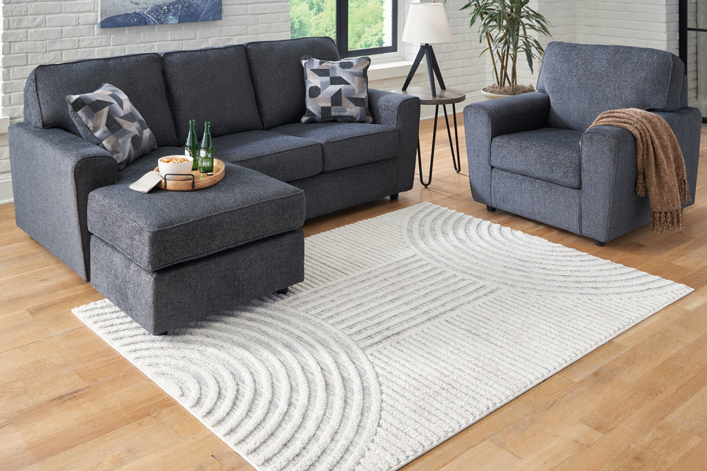 Lambworth Gray/Cream Large Rug