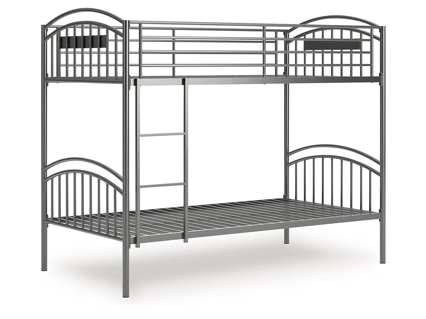 Lanceburg Gray Twin/Twin Bunk Bed w/Ladder