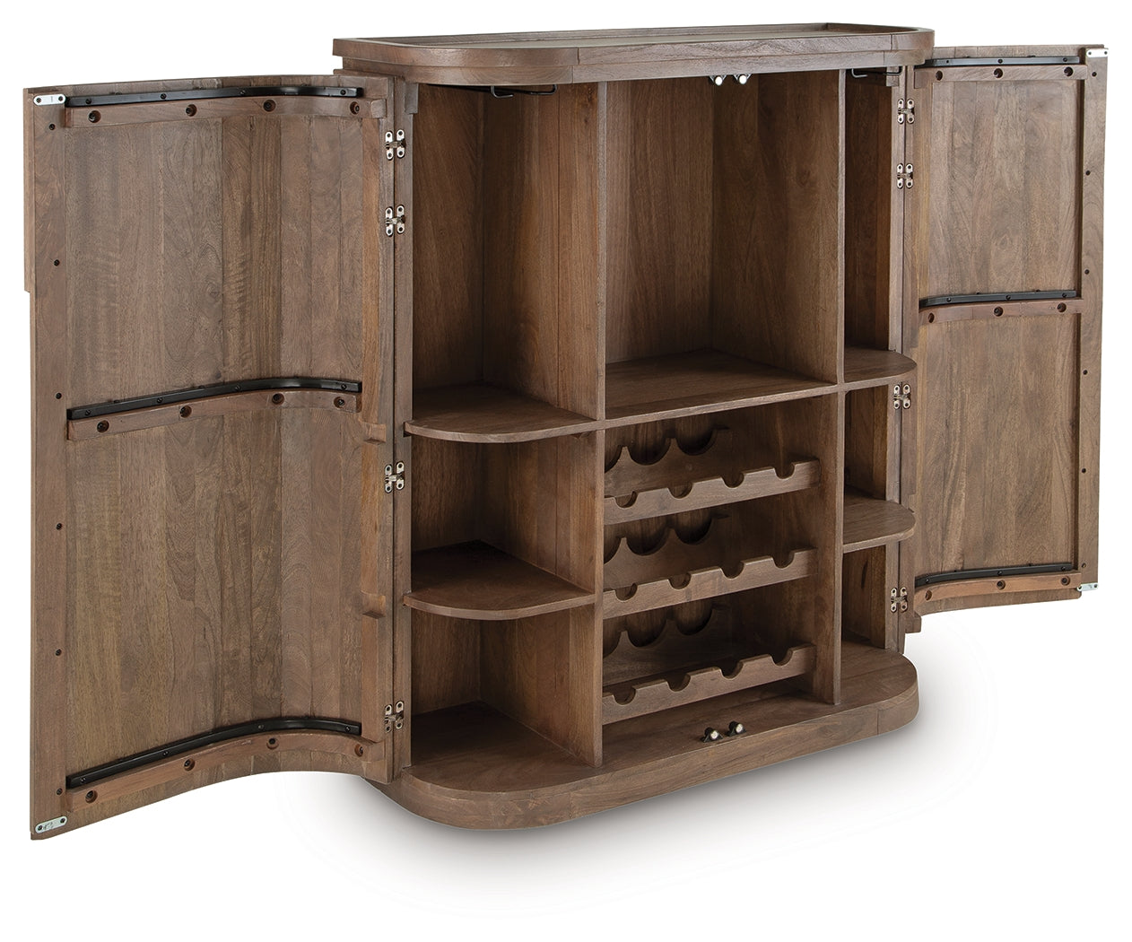 Landermont Medium Brown Bar Cabinet