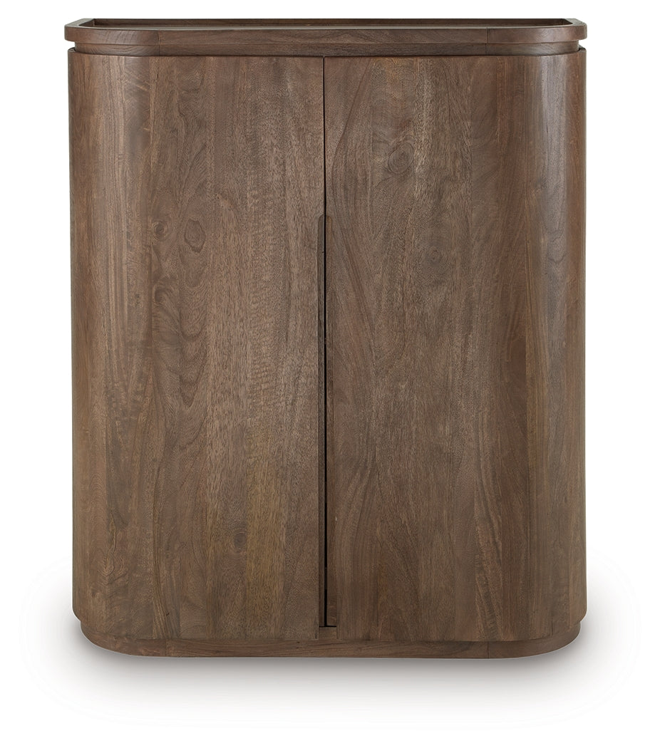 Landermont Medium Brown Bar Cabinet