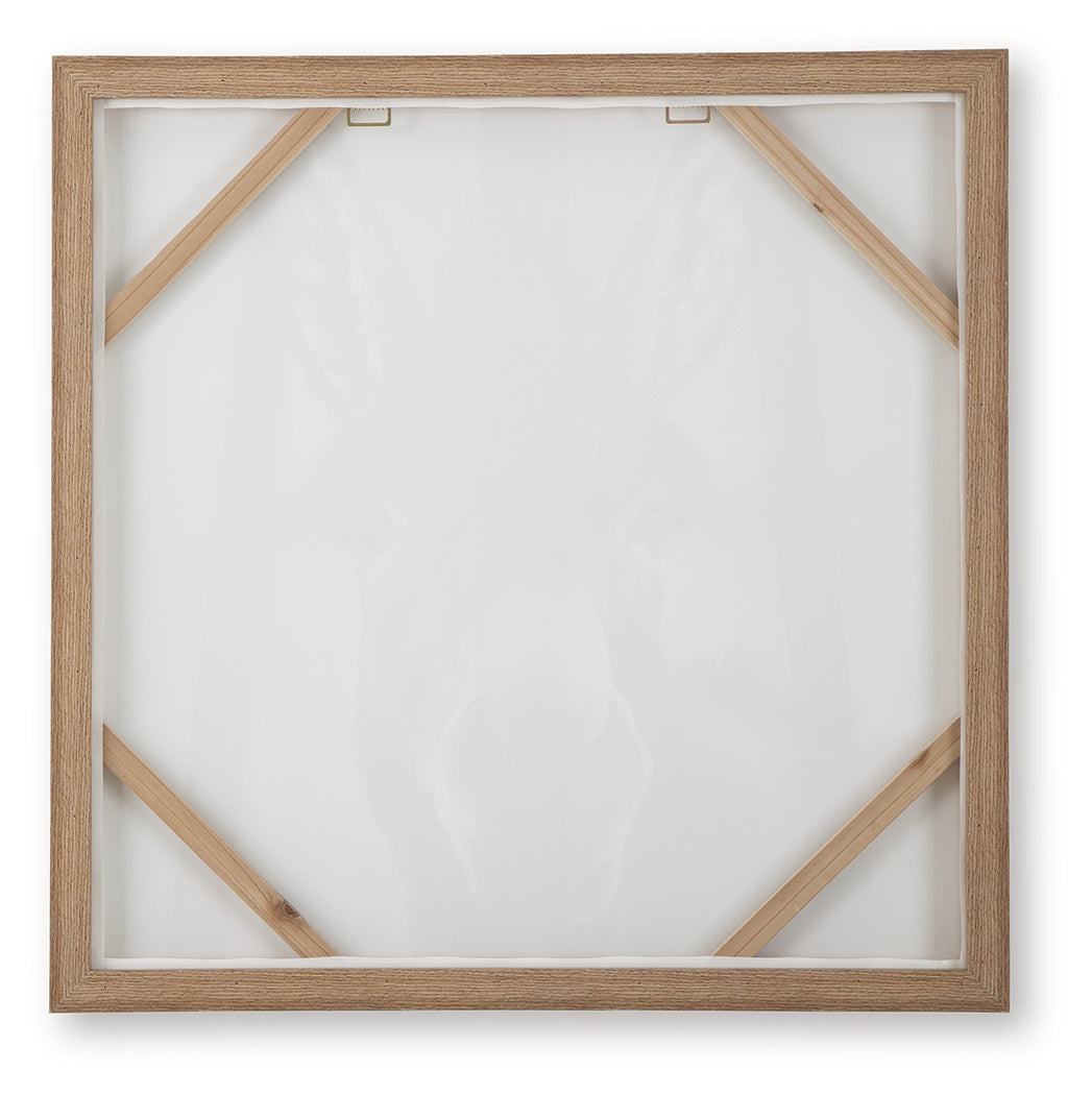 Landerton Brown/Blue/White Wall Art