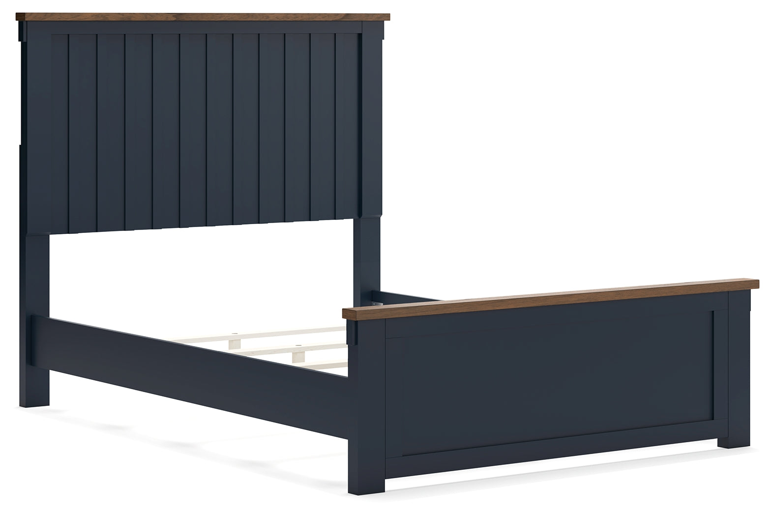 Landocken Brown/Blue Full Panel Youth Bed